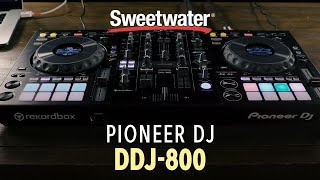 Pioneer DJ DDJ800 2deck Rekordbox DJ Controller Demo [upl. by Wilkins786]