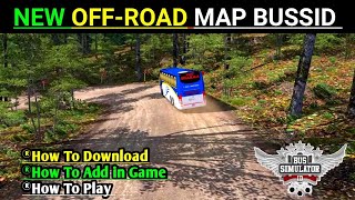 Mod Map BussidHow To Add Map Mod in Bus Simulator Indonesia Off Road Map Mod For Bussid Mapmod [upl. by Wojcik750]