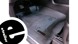 etrailer  Fit Test WeatherTech Front Auto Floor Mats with 2016 Chevrolet Tahoe [upl. by Aidnama641]