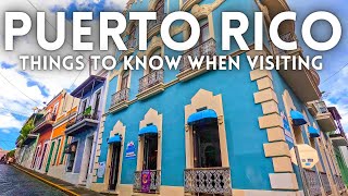 Things to Know Visiting Puerto Rico [upl. by Mcneely]