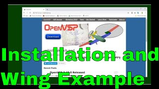 OpenVSP Tutorial Installation and Winging It [upl. by Isyad]