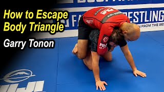 How to Escape Body Triangle by Garry Tonon [upl. by Arbrab]