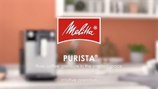 Melitta® Purista®  Operation [upl. by Romonda]