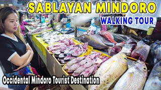 SABLAYAN TOWN Discovering the Hidden Gem of Occidental Mindoro  WALKING TOUR [upl. by Sahcnip637]