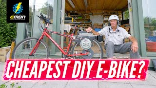 Building The Cheapest DIY EBike Possible  Homemade Electric Bike Build  Pt 2 [upl. by Ettevi]