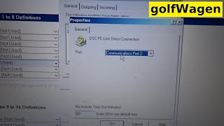 How to connect DSC PC5010 PC Link DLS software [upl. by Einimod]