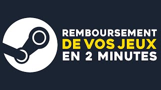 COMMENT SE FAIRE REMBOURSER UN JEU SUR STEAM  TUTO [upl. by Haididej952]