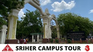 SRI RAMACHANDRA MEDICAL COLLEGE CAMPUS TOUR  MBBS Life at SRIHER  THE MBBS TRIO [upl. by Gilcrest]