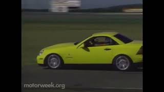 1999 Mercedes SLK 230 Kompressor test drive [upl. by Ntsyrk]