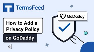 How to Add a Privacy Policy page on GoDaddy [upl. by Alioz]