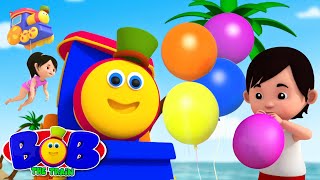 Balloon Song  Balloon Race  Bob The Train Nursery Rhymes amp Songs for Babies  Kids Tv [upl. by Er]