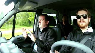 2012 Ford Transit Connect 4 Guys In a Car Review [upl. by Muffin830]