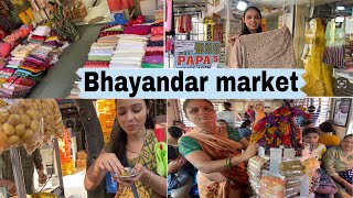 Bhayandar market me shopping [upl. by Ahsiket]