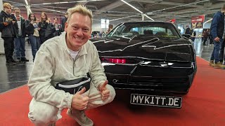 Mein Knight Rider KITT Replika mit Knossi bei der German Comic Con Dortmund 2023  wwwmyKITTde [upl. by Akeihsat557]