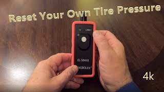 Tire Pressure Sensor Reset [upl. by Suhpoelc]