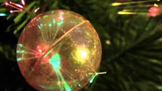 Fibre Optic Bauble Christmas Tree [upl. by Ecidna]