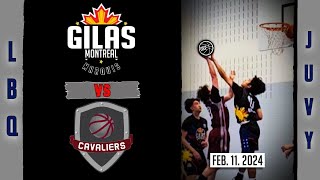 Gilas Montreal Marquis vs Cavaliers CBO juvy [upl. by Lud]