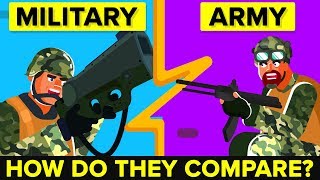 Army VS Military  How Do They Compare [upl. by Wiese]