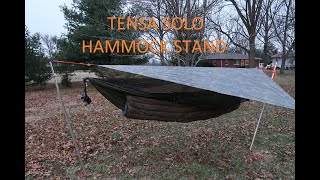 Tensa Solo Hammock Stand Initial Setup [upl. by Jennifer]