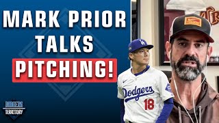 Dodgers Pitching Coach Mark Prior Talks World Series Injuries and More  Dodgers Territory [upl. by Animsaj]