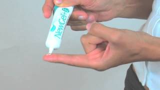 NewGelE Gel for Post Laser Scar Keloid Scars Product Demo Silicone Gel wwwnewgelpluscom [upl. by Hector]