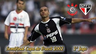 Corinthians 2 x 0 São Paulo Semifinal Copa Brasil 2002 1ºJogo 24042002 [upl. by Dinsdale]