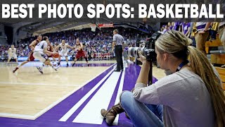 BEST PHOTO POSITIONS BASKETALL SPORTS PHOTOGRAPHY TIPS [upl. by Ailee]