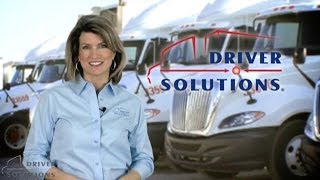 Truck Driving Jobs  Driver Solutions CDL Training Program [upl. by Jolie]