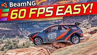 BeamNG Settings Guide  How To Get 60 FPS In 2023 [upl. by Isaacs]