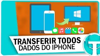 Como transferir TODOS OS DADOS do iPhone para o PC  EaseUS MobiMover [upl. by Etyak]