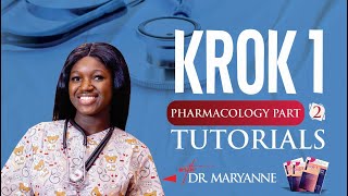 KROK 1 PHARMACOLOGY PART 2 krok1preparation [upl. by Lemal]