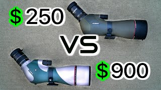 Cheap VS Expensive Spotting Scope Comparision [upl. by Sailesh]