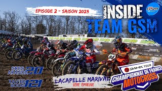 Ouverture Championnat 🇫🇷 Élite  1er podium  INSIDE TEAM GSM  EP 2  Greg Aranda amp Xavier BOOG [upl. by Culbertson446]