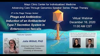 Phage and AntibioticsInduction of an Antibacterial Type 7 Secretion System in Enterococcus faecalis [upl. by Stillmann681]