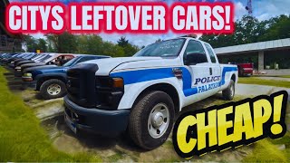 CHEAP Cars at City Surplus Auto Auction [upl. by Senhauser42]