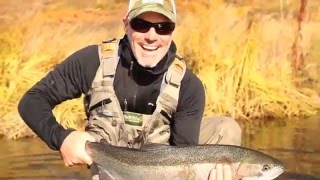 Steelhead Fly Fishing Karluk River  Kodiaks Best Fishing Lodge [upl. by Zanahs]