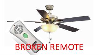 Ceiling Fan Remote Control Replacement [upl. by Ahsla]