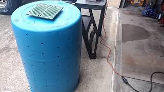 DIYMaking a dry well drum for a dry well part 1 [upl. by Wennerholn991]