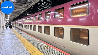 Moving Capsule Hotel Riding Japans Weird Sleeper Train  Tokyo  Kotohira [upl. by Noffets]