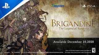 Brigandine The Legend of Runersia  Titans and the Iron Front Trailer  PS4 [upl. by Avika]