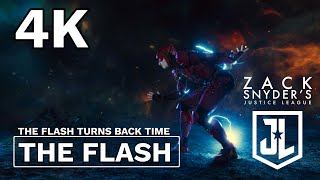 The Flash turns back time  Zack Snyders Justice League  4K CLIP [upl. by Dombrowski]