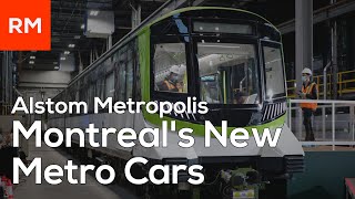 North Americas Newest Metro Train  Alstom Metropolis  Montreal REM [upl. by Yecal]