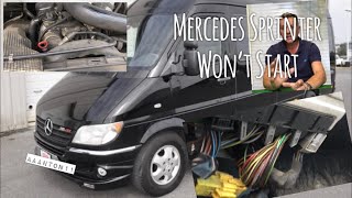 🇬🇧Mercedes Sprinter Wont Start or Cut out How to Repair [upl. by Barthold]