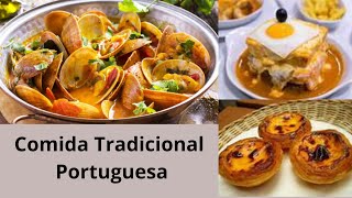 Melhor Comida de Portugal Pratos Típicos comida tradicional portuguesa [upl. by Briny291]