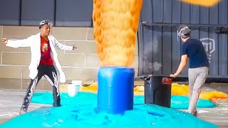 iShowSpeed amp Mark Rober Try EXTREME Science Experiments [upl. by Noslien210]