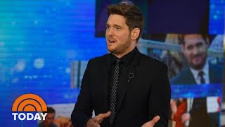 Michael Buble On How Fans ‘Lifted’ His Family Through Hard Times  TODAY [upl. by Suraved348]