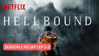 Hellbound Season 1  Episodes 13 Recap  Shocking Deaths Cult Rise amp Jung Jinsoos Fate [upl. by Geordie]