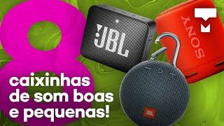 8 caixas de som Bluetooth pequenas e de qualidade  TecMundo Recomenda [upl. by Richma938]