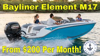 2022  Bayliner Element M17 Deck Boat [upl. by Tesler697]