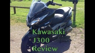 Kawasaki J300 Scooter Review  Studio Reesau [upl. by Panther]